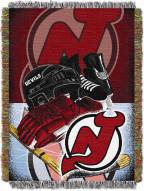 New Jersey Devils Woven Tapestry Throw Blanket