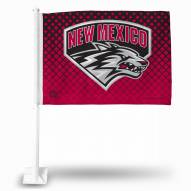New Mexico Lobos Car Flag