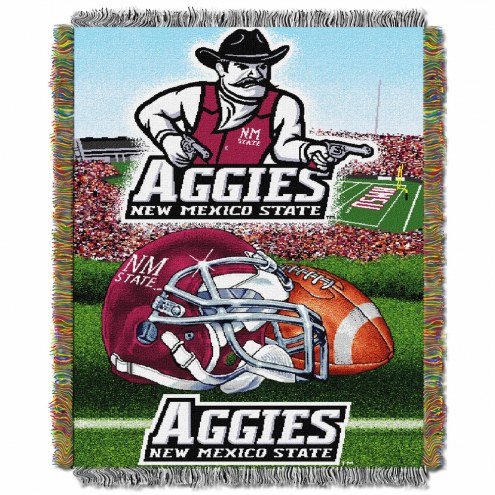 New Mexico State Aggies Home Field Advantage Throw Blanket