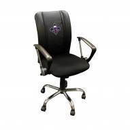 New Orleans Pelicans XZipit Curve Desk Chair with Secondary Logo