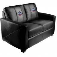 New Orleans Pelicans XZipit Silver Loveseat with NOLA Logo