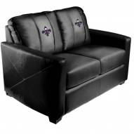 New Orleans Pelicans XZipit Silver Loveseat with Secondary Logo