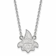 New Orleans Privateers Sterling Silver Large Pendant Necklace