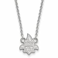 New Orleans Privateers Sterling Silver Small Pendant Necklace