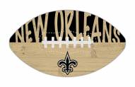 New Orleans Saints 12" Football Cutout Sign