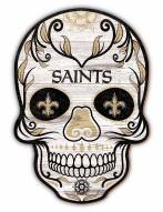 New Orleans Saints 12" Sugar Skull Sign