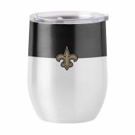 New Orleans Saints 16 oz. Gameday Stainless Curved Beverage Tumbler