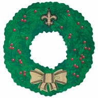 New Orleans Saints 16" Team Wreath Sign