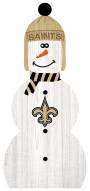 New Orleans Saints 31" Snowman Leaner