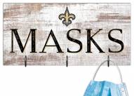 New Orleans Saints 6" x 12" Mask Holder