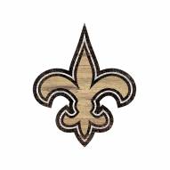 New Orleans Saints 8" Team Logo Cutout Sign