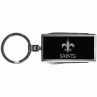 New Orleans Saints Black Multi-tool Key Chain