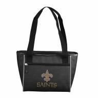 New Orleans Saints Crosshatch 16 Can Cooler Tote