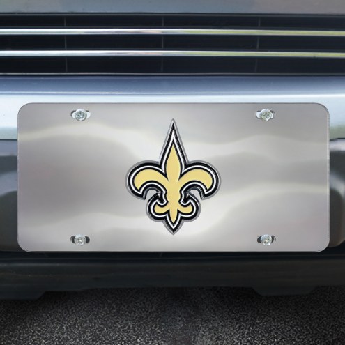 New Orleans Saints Diecast License Plate