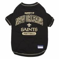 New Orleans Saints Dog Tee Shirt