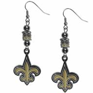 New Orleans Saints Euro Bead Earrings