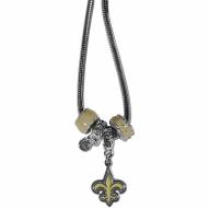 New Orleans Saints Euro Bead Necklace