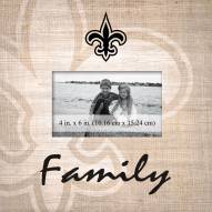 New Orleans Saints Family Picture Frame