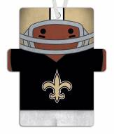 New Orleans Saints Football Player Ornament