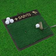 New Orleans Saints Golf Hitting Mat