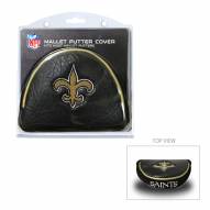 New Orleans Saints Golf Mallet Putter Cover