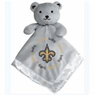 New Orleans Saints Infant Bear Security Blanket