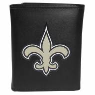 New Orleans Saints Large Logo Tri-fold Wallet