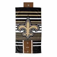 New Orleans Saints Lateral Comfort Towel with Foam Pillow