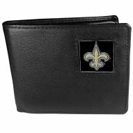 New Orleans Saints Leather Bi-fold Wallet
