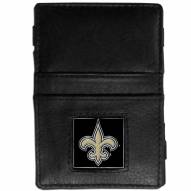 New Orleans Saints Leather Jacob's Ladder Wallet