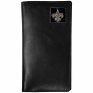 New Orleans Saints Leather Tall Wallet