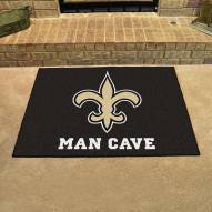 New Orleans Saints Man Cave All-Star Rug