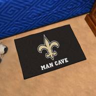 New Orleans Saints Man Cave Starter Mat