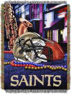 New Orleans Saints NFL Woven Tapestry Throw