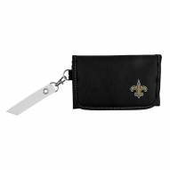 New Orleans Saints Ribbon Organizer Wallet