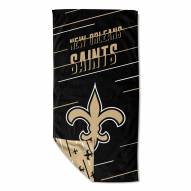 New Orleans Saints Splitter Beach Towel