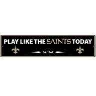 New Orleans Saints Street Sign Wall Plaque