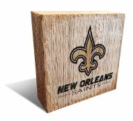 New Orleans Saints Team Logo Block