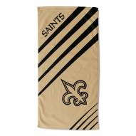 New Orleans Saints Upward Beach Towel