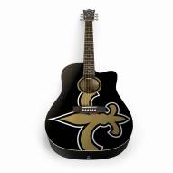 New Orleans Saints Woodrow Acoustic Guitar