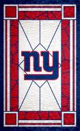 New York Giants 11" x 19" Stained Glass Sign