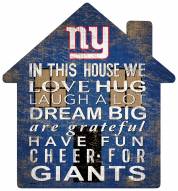 New York Giants 12" House Sign
