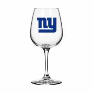 New York Giants 12 oz. Gameday Stemmed Wine Glass