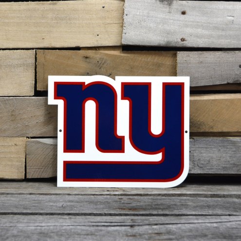 New York Giants 12&quot; Steel Logo Sign