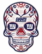 New York Giants 12" Sugar Skull Sign