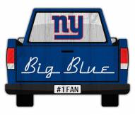 New York Giants 12" Truck Back Cutout Sign