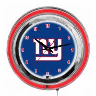 New York Giants 14" Neon Clock