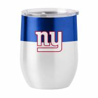 New York Giants 16 oz. Gameday Stainless Curved Beverage Tumbler