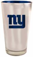 New York Giants 16 oz. Electroplated Pint Glass