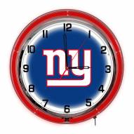 New York Giants 18" Neon Clock